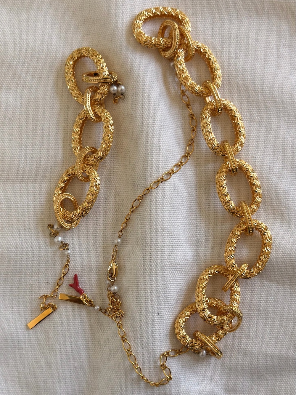 NWT. Les Néréides Bracelet + Necklace Set (2 Pieces)